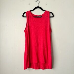 Athleta Swing Tank Top Reddish pink Workout Athleisure Casual woman’s L